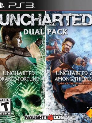 2 juegos en 1 UNCHARTED PS3