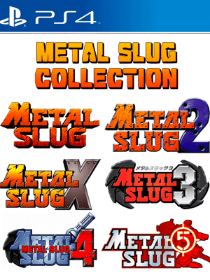 6 JUEGOS EN 1 METAL SLUG COLLECTION PS4