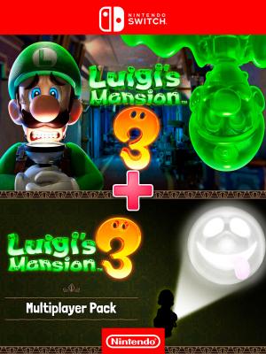 Luigis Mansion 3 mas Multiplayer Pack Set - Nintendo Switch