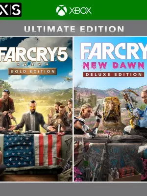 Far Cry 5 Gold Edition + Far Cry New Dawn Deluxe Edition Bundle - Xbox Series X|S